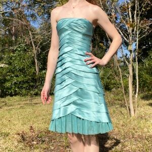 2/$40 BCBGMaxAzria Satin Cocktail Dress